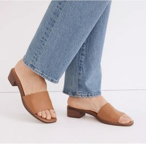 Madewell Cassady mule leather desert camel